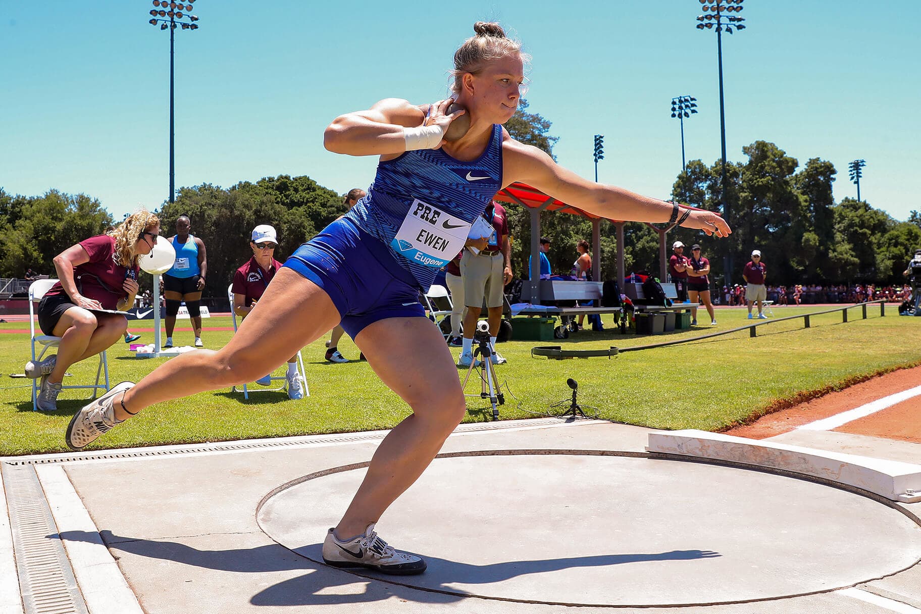 Football pitch close-up